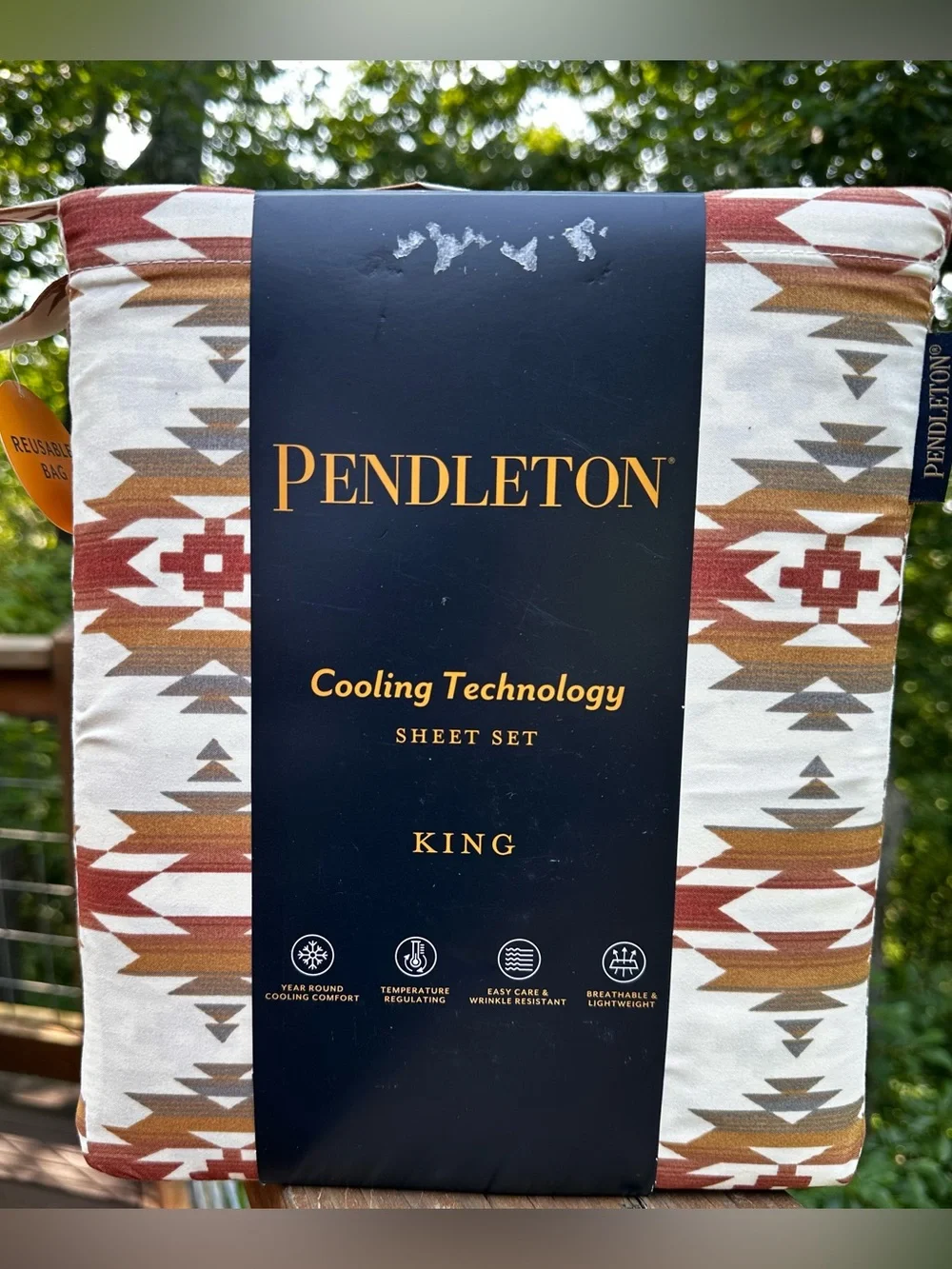 Pendleton Moonlit Mesa King Cooling Sheet Set Southwestern NWT 4 Pc